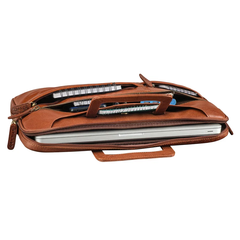 "Farleigh" 15.6 Zoll Laptoptasche Leder