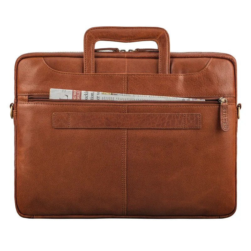 "Farleigh" 15.6 Zoll Laptoptasche Leder