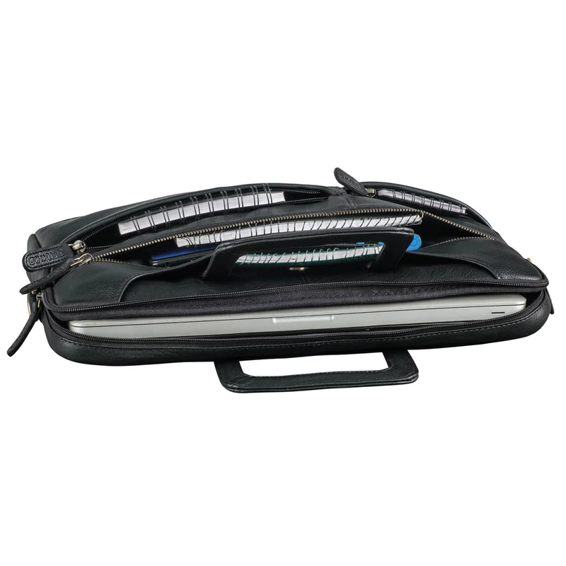 "Farleigh" 15.6 Zoll Laptoptasche Leder