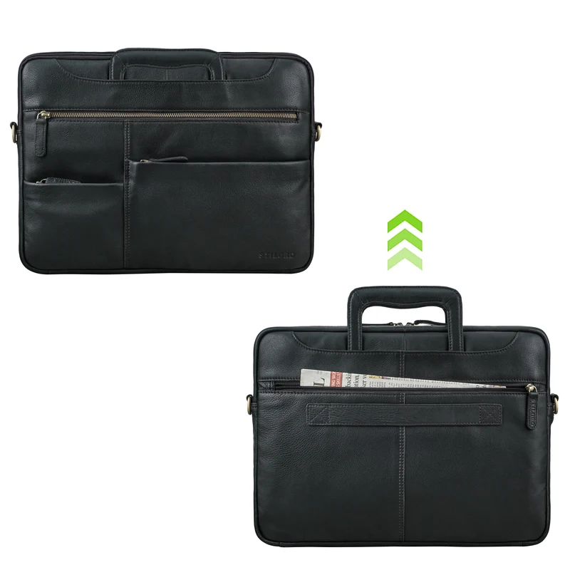"Farleigh" 15.6 Zoll Laptoptasche Leder