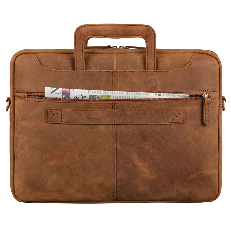 "Farleigh" 15.6 Zoll Laptoptasche Leder
