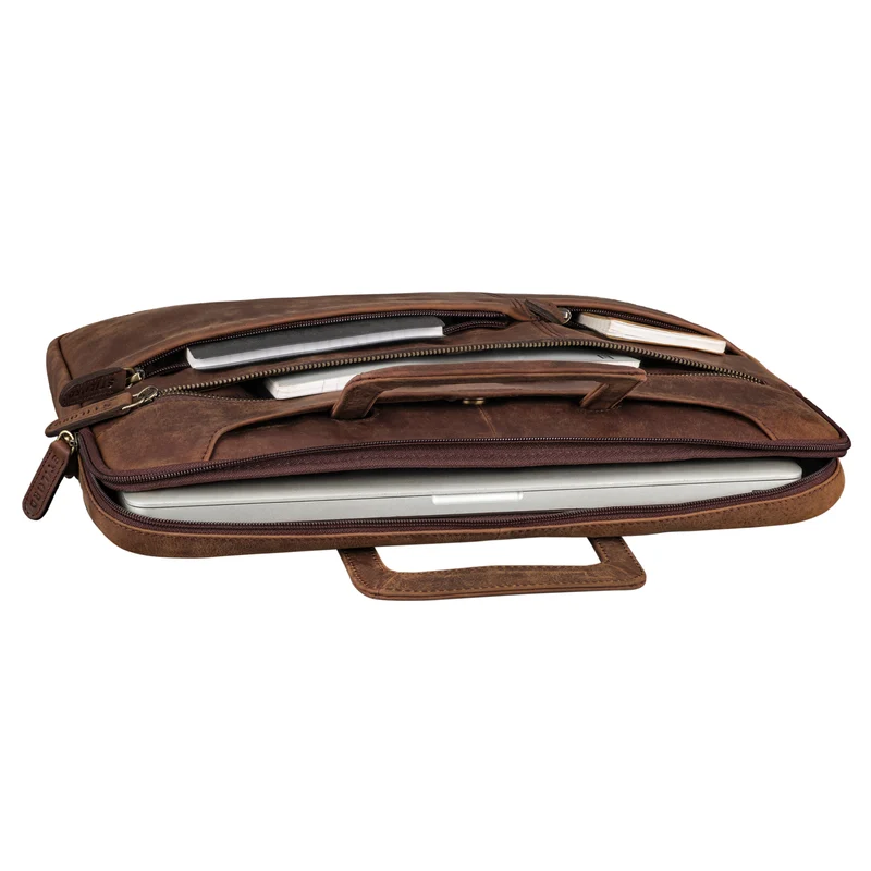 "Farleigh" 15.6 Zoll Laptoptasche Leder