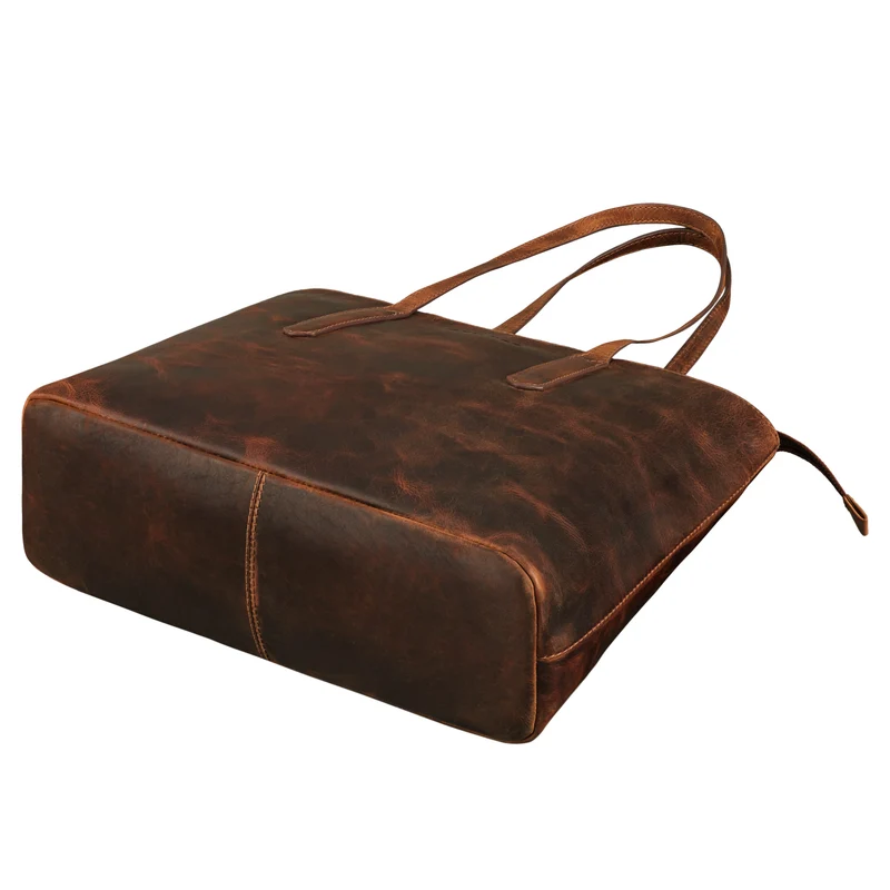 "Harmony" Vintage Handtasche Damen Mittelgroß Leder