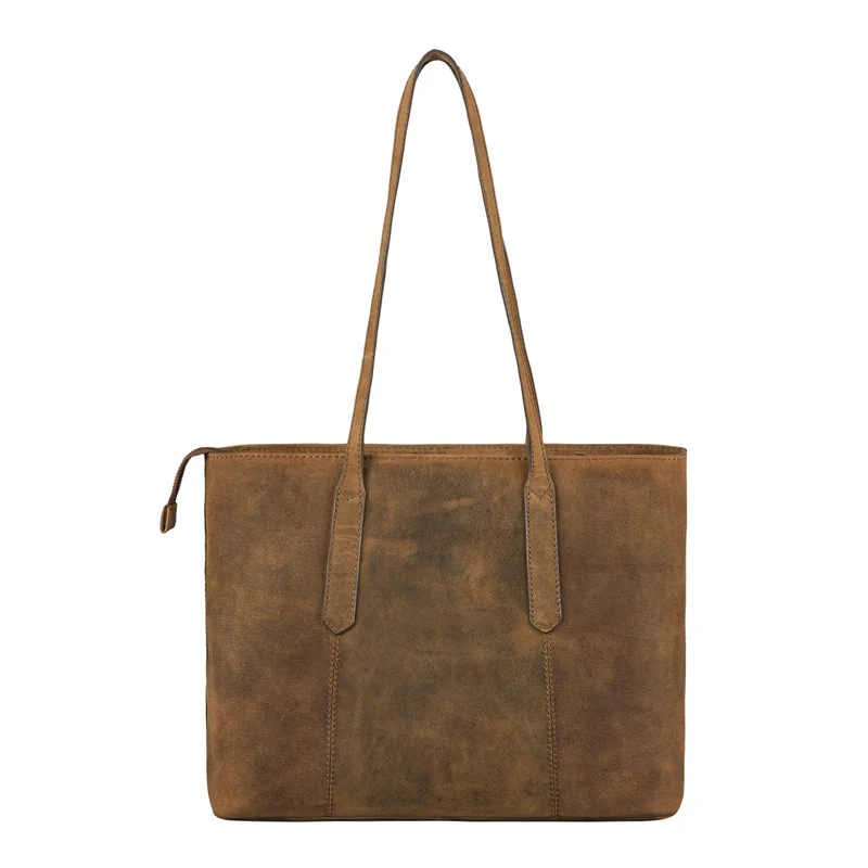 "Harmony" Vintage Handtasche Damen Mittelgroß Leder