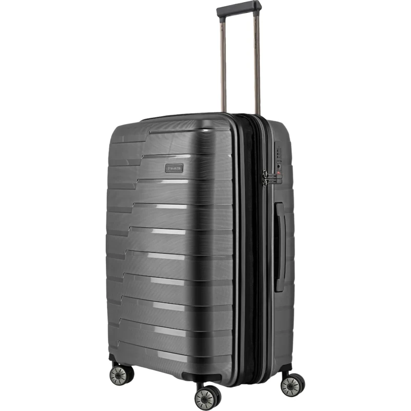Travelite Air Base 4-Rollen-Trolley M 67 cm -Anthrazit