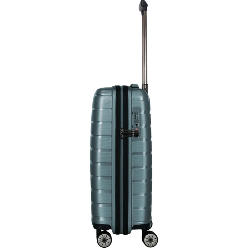 Travelite Air Base 4-Rollen-Kabinentrolley S 55 cm -Eisblau