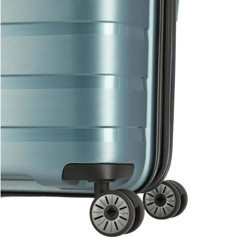 Travelite Air Base 4-Rollen-Kabinentrolley S 55 cm -Eisblau