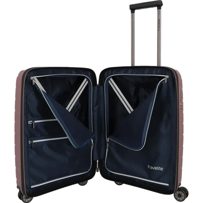 Travelite Air Base 4-Rollen-Kabinentrolley S 55 cm -Flieder