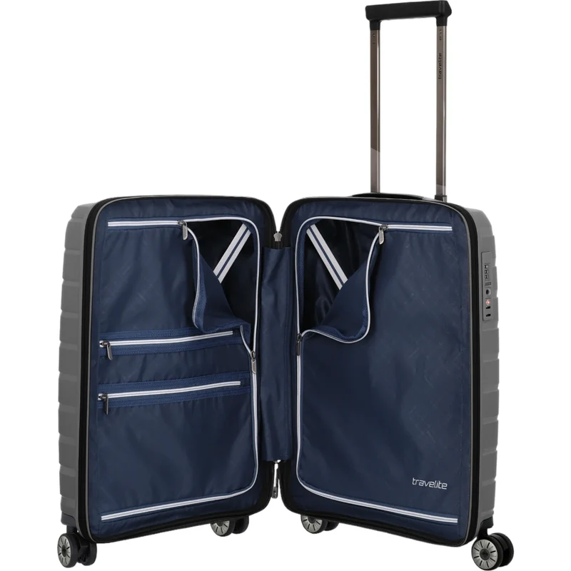 Travelite Air Base 4-Rollen-Kabinentrolley S 55 cm -Anthrazit