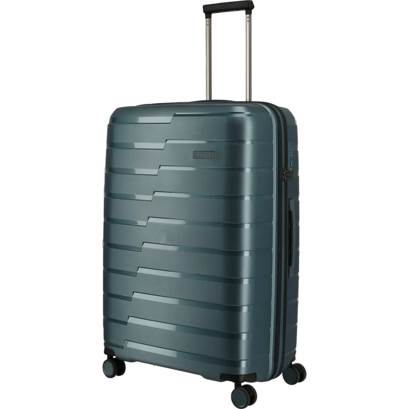 Travelite Air Base 4-Rollen Kofferset 3tlg. L/M/S mit Vortasche -Eisblau