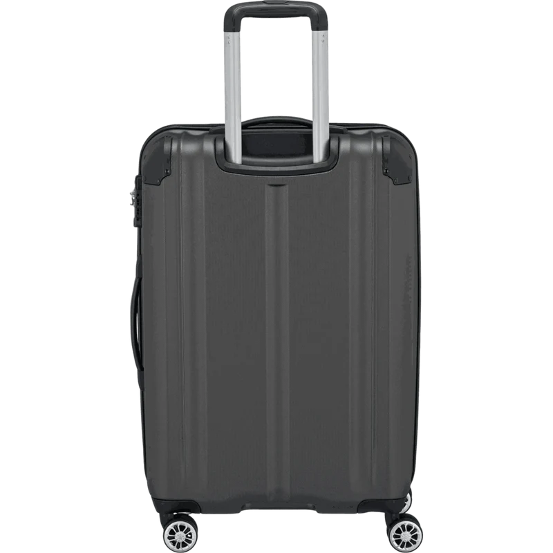Travelite City 4-Rollen Trolley M 68 cm -Anthrazit