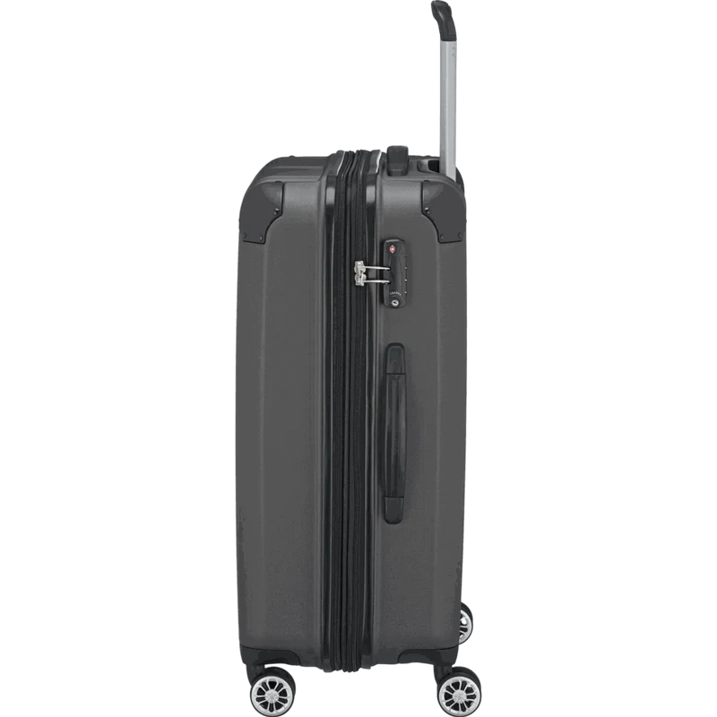 Travelite City 4-Rollen Trolley M 68 cm -Anthrazit