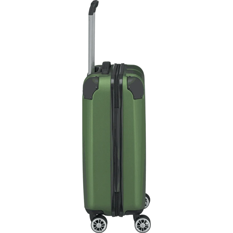 Travelite City 4-Rollen Kabinentrolley S 55 cm -Grün