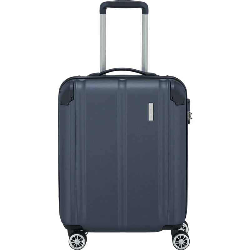 Travelite City 4-Rollen Kabinentrolley S 55 cm -Marine