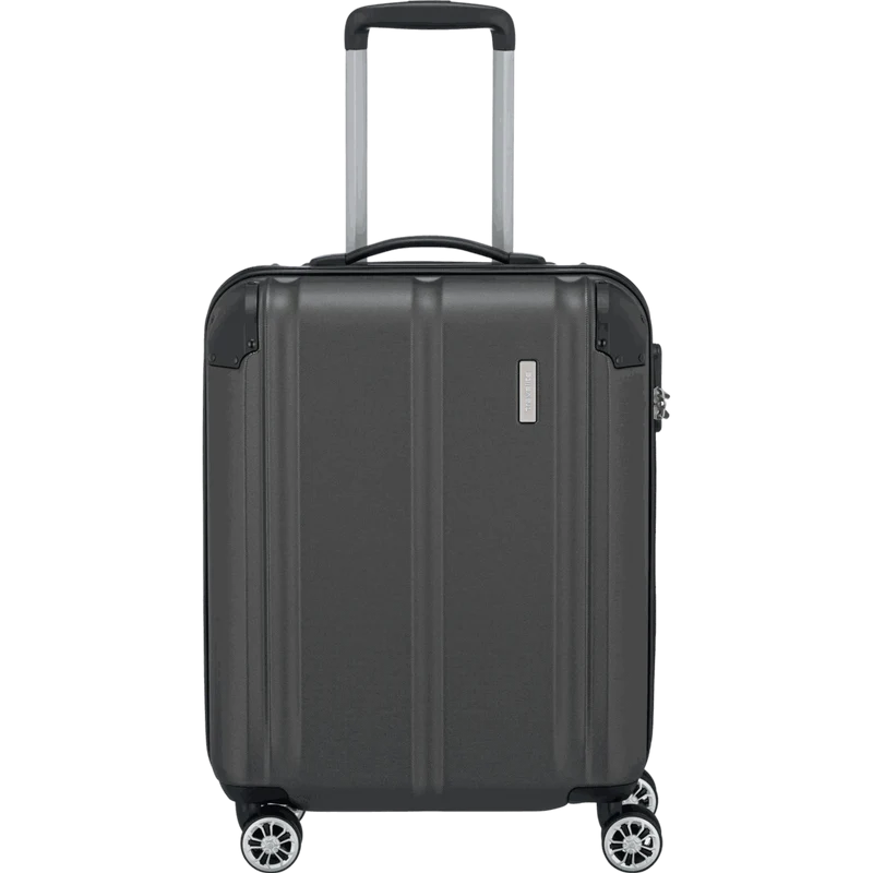 Travelite City 4-Rollen Kabinentrolley S 55 cm -Anthrazit