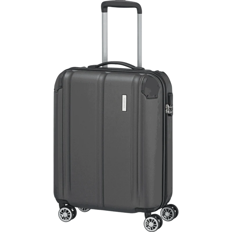 Travelite City 4-Rollen Kabinentrolley S 55 cm -Anthrazit