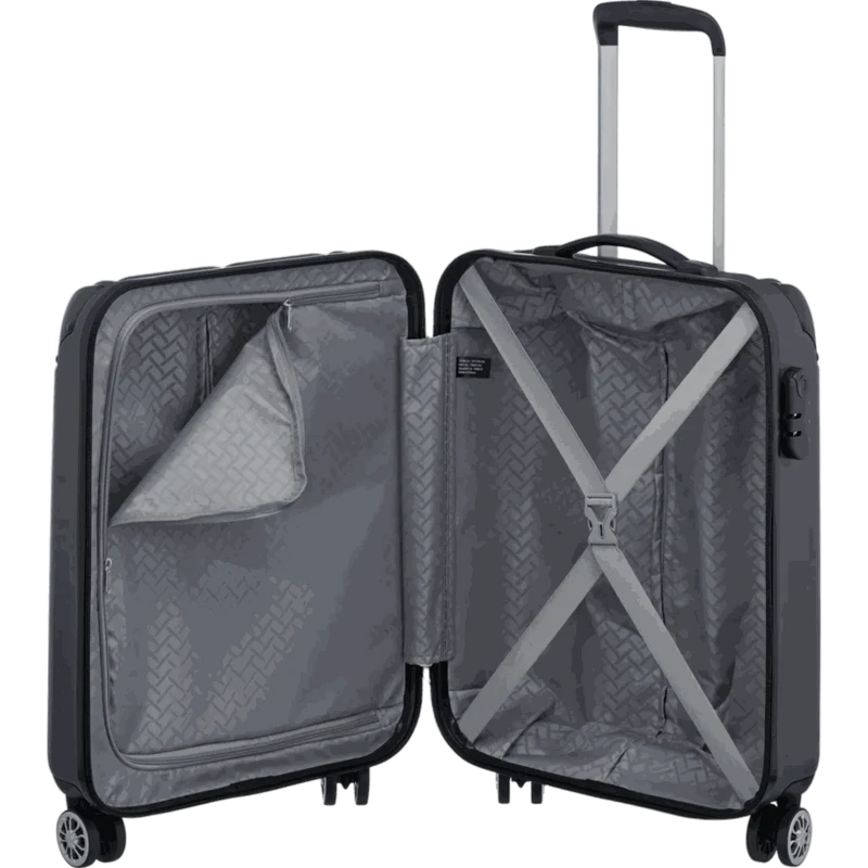 Travelite City 4-Rollen Kabinentrolley S 55 cm -Anthrazit