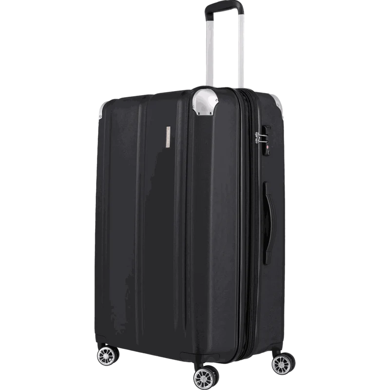 Travelite City 4-Rollen Kofferset 2tlg. L/M -Anthrazit