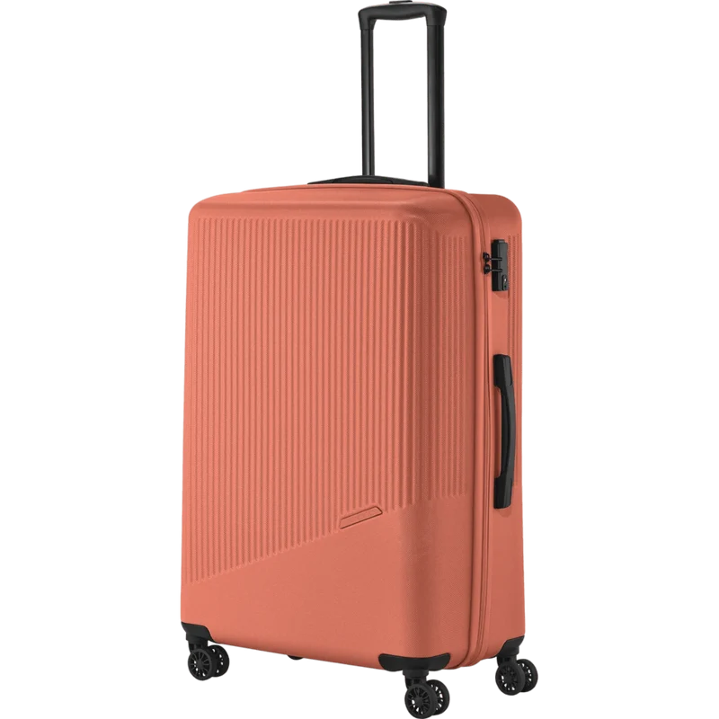 Travelite Bali 4-Rollen-Trolley L 77 cm -Koralle