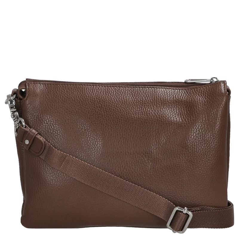 Mandarina Duck Mellow Leather - Umhängetasche 28 cm (milk chocolate)