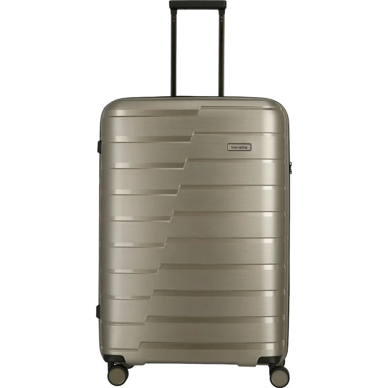 Travelite Air Base 4-Rollen Kofferset 3tlg. L/M/S -Champagner