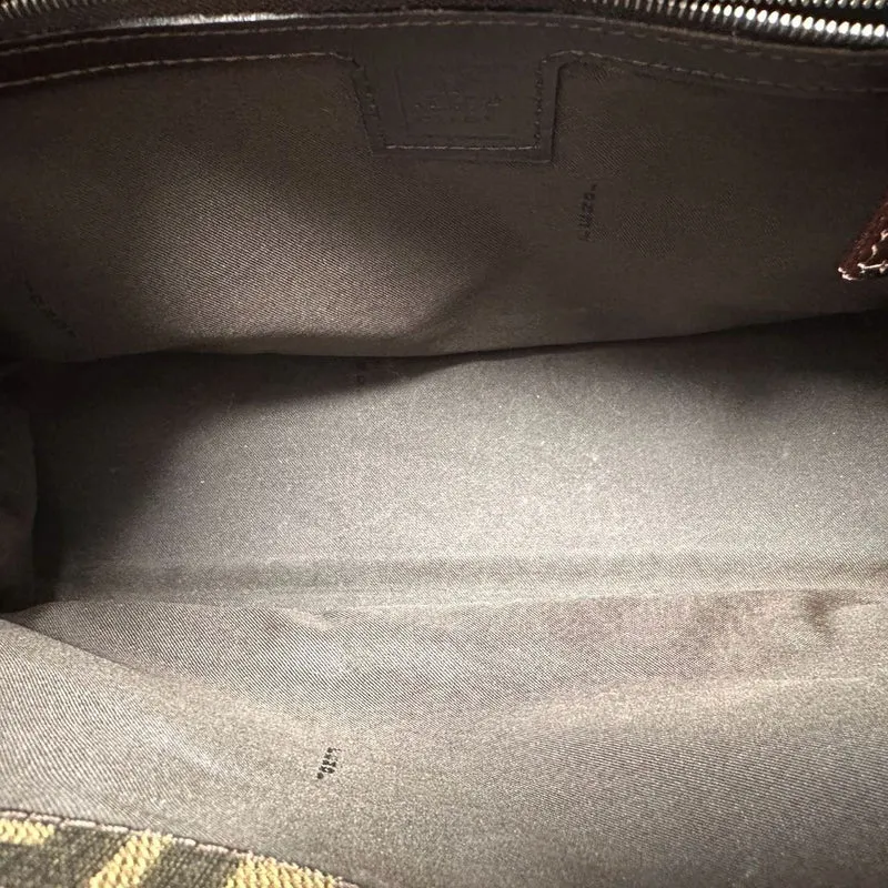 Fendi Vintage Zucca Tasche mit doppeltem Henkel