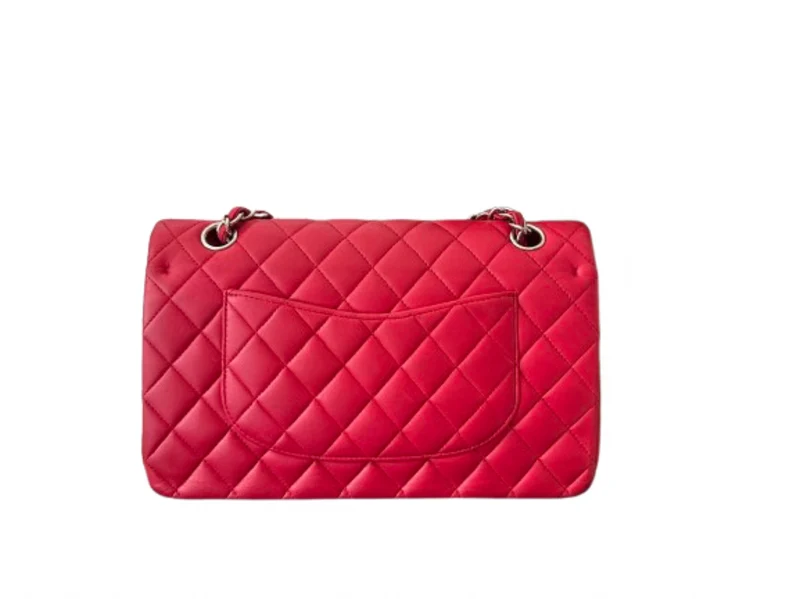 Chanel Timeless Red Medium Lammleder Flap Bag