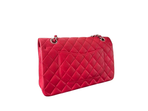 Chanel Timeless Red Medium Lammleder Flap Bag