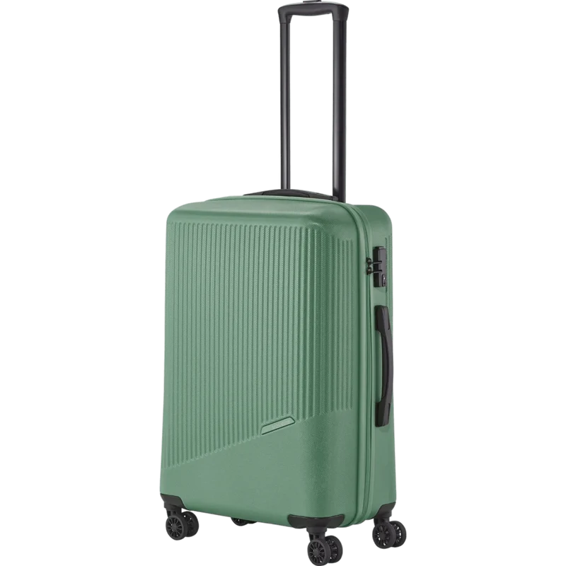 Travelite Bali 4-Rollen-Trolley M 67 cm -Grün