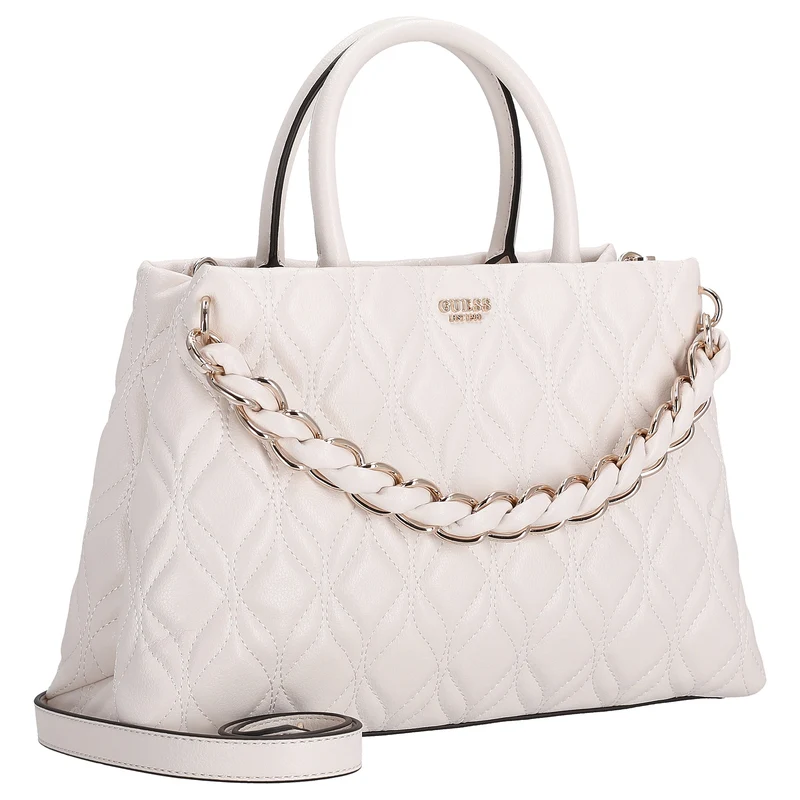Guess Maxine Satchel - Henkeltasche 34 cm (off white)