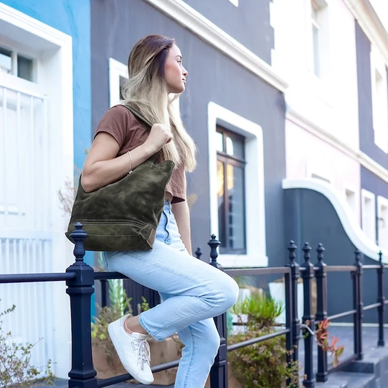 Handtasche TOTEBAG -Khaki-