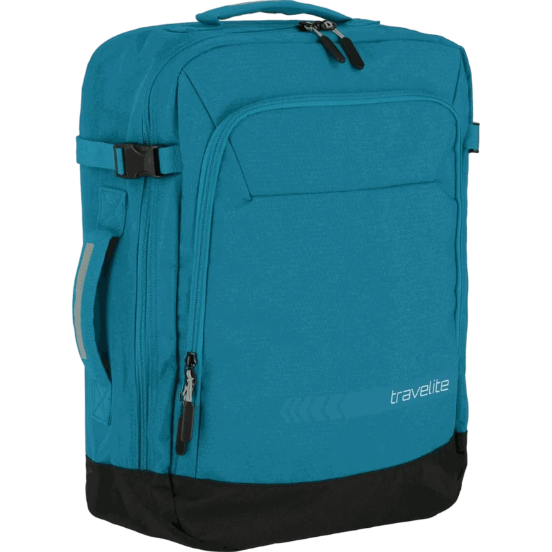 Travelite Kick Off Bordtasche mit Rucksackfunktion 50 cm -Petrol