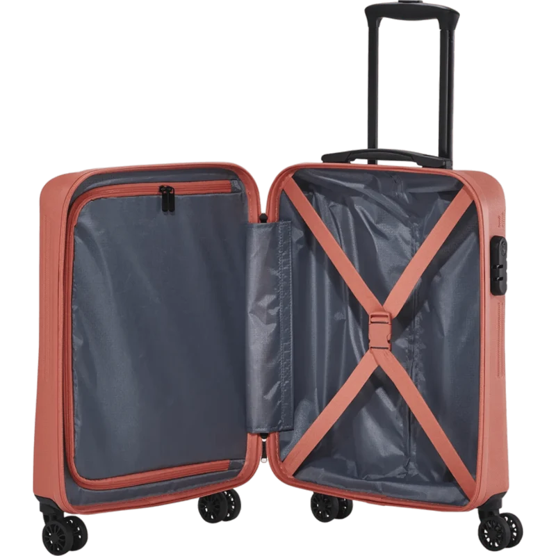 Travelite Bali 4-Rollen-Kabinentrolley S 55 cm -Koralle
