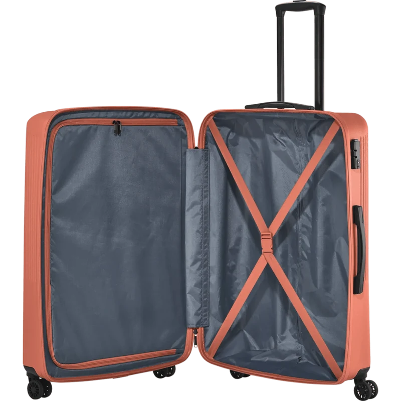 Travelite Bali 4-Rollen Kofferset 3tlg. -Koralle