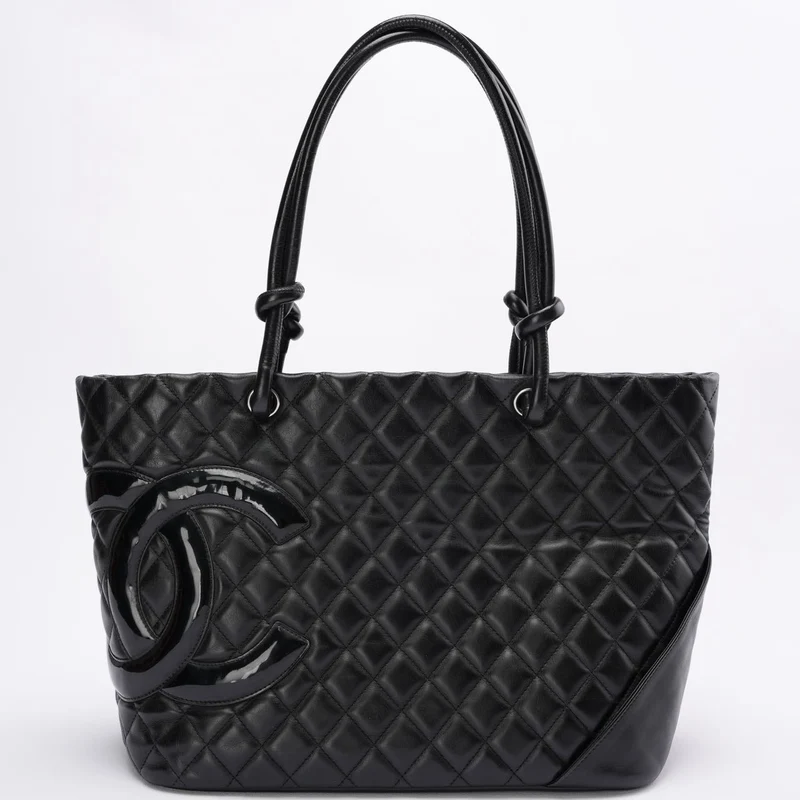 Chanel Black Cambon Tragetasche 2010-2011