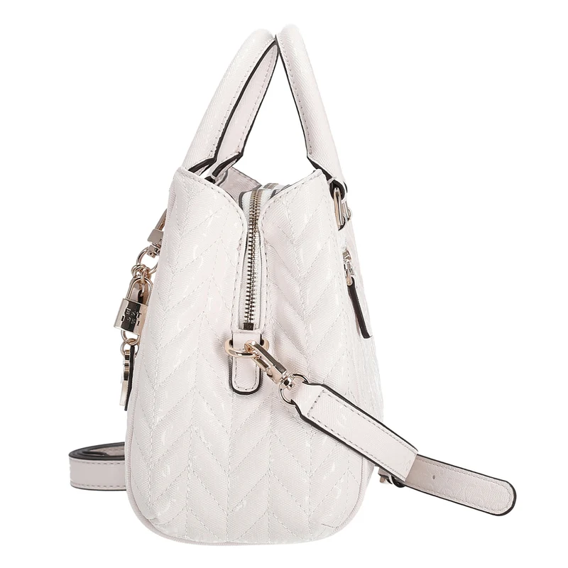 Guess Stacey Satchel - Henkeltasche 26 cm (off white)