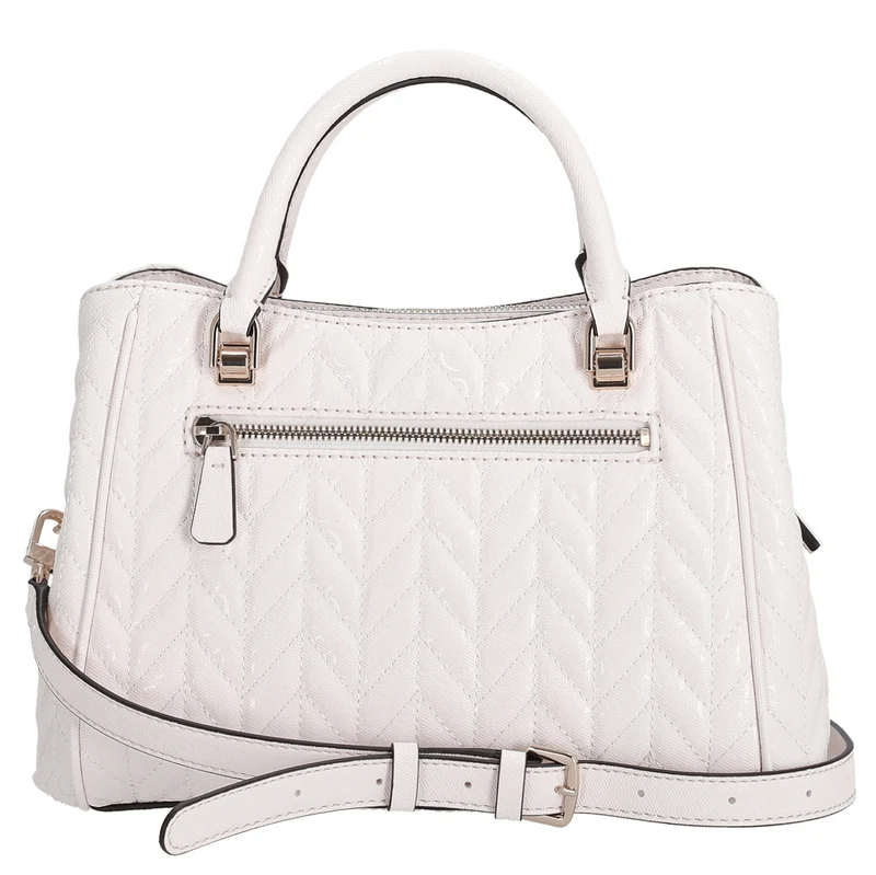 Guess Stacey Satchel - Henkeltasche 26 cm (off white)