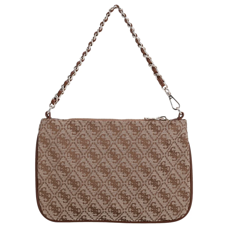 Guess Flat Pouch - Schultertasche 24.5 cm (latte logo)