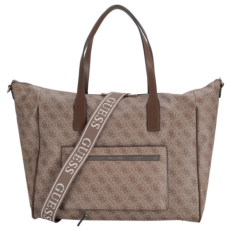 Guess Latona Carryon L - Shopper 52 cm (latte logo)