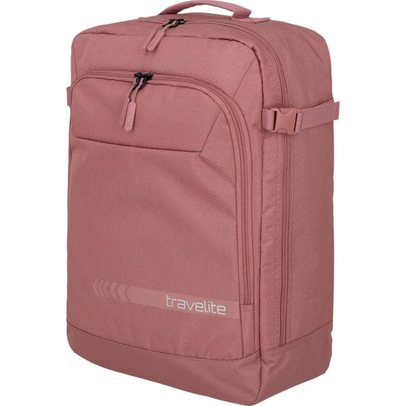 Travelite Kick Off Bordtasche mit Rucksackfunktion 50 cm -Rosé