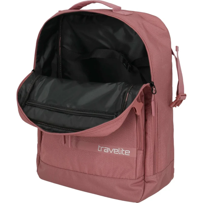 Travelite Kick Off Bordtasche mit Rucksackfunktion 50 cm -Rosé