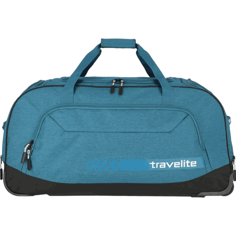 Travelite Kick Off Rollenreisetasche XL 77 cm -Petrol