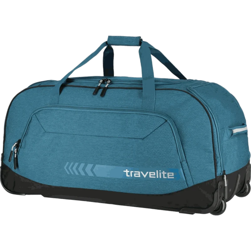 Travelite Kick Off Rollenreisetasche XL 77 cm -Petrol