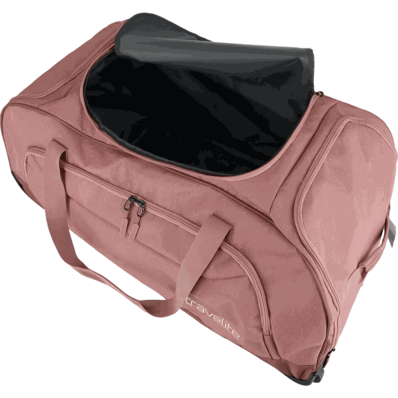 Travelite Kick Off Rollenreisetasche XL 77 cm -Rosé