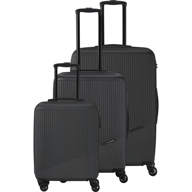 Travelite Bali 4-Rollen Kofferset 3tlg. -Anthrazit