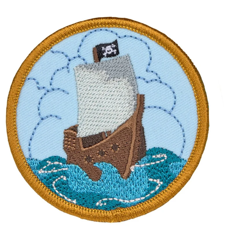 Lässig Zubehör School Patches Set - Anhänger/Patches (Pirates)