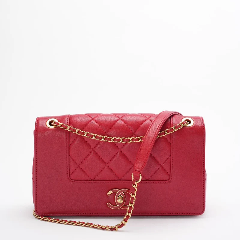Chanel Mademoiselle Flap Bag Rot