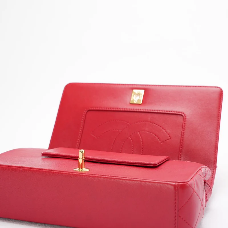 Chanel Mademoiselle Flap Bag Rot
