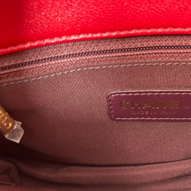 Chanel Mademoiselle Flap Bag Rot