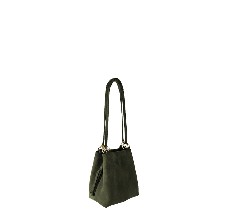 Handtasche TASSELBAG -Khaki-